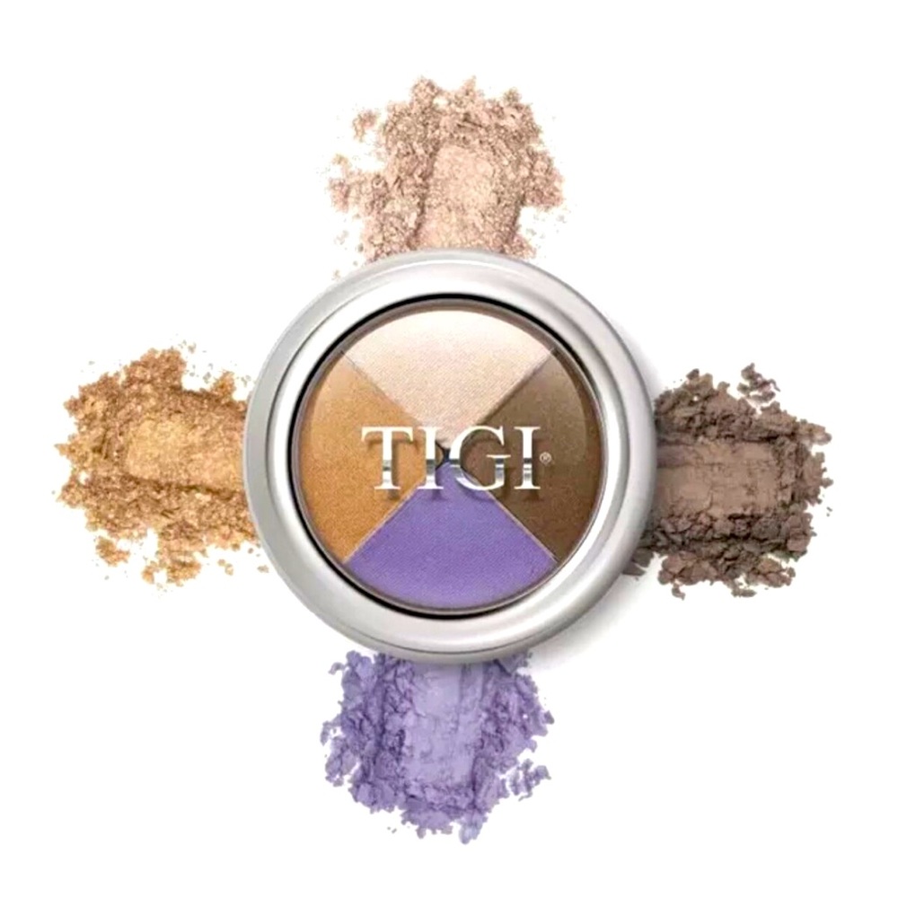 TIGI Purple Gold Cream Posh Eyeshadow High Density Quad
